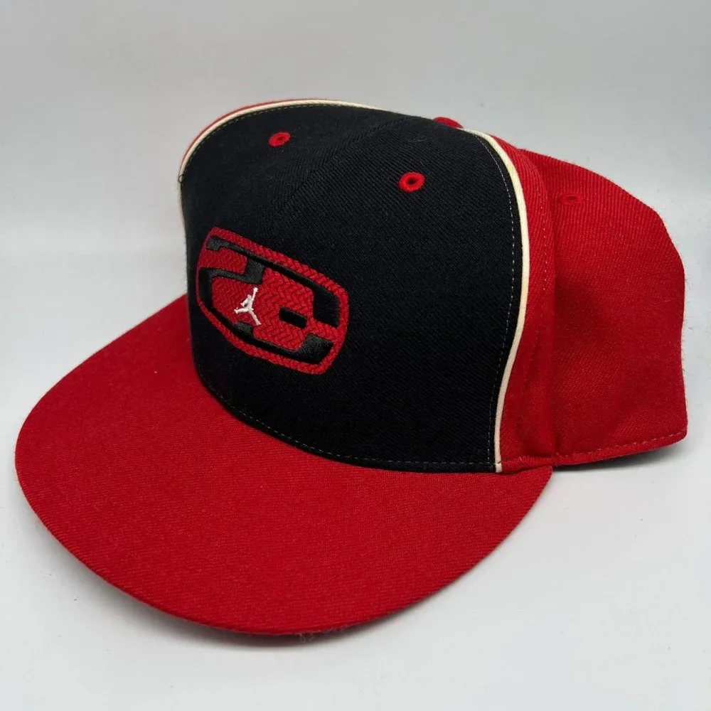 Air Jordan 23 Red Black 7 7/8 Jumpman Hat Fitted‎ Cap Men